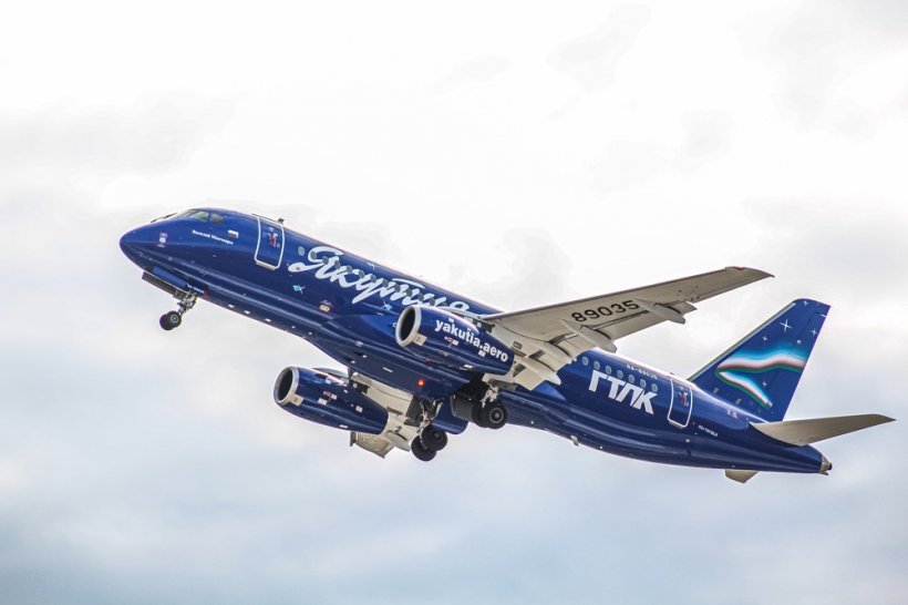 Воздушное судно SSJ-100 (RA 89035) авиакомпании «Якутия» снова в эксплуатации