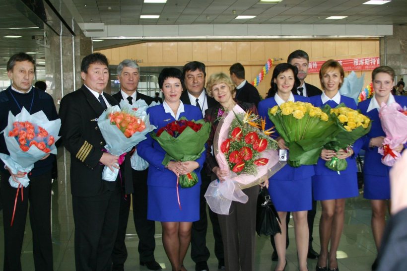 Авиакомпания «Якутия» отмечает 20-летие регулярного авиасообщения  по маршруту Якутск – Харбин – Якутск