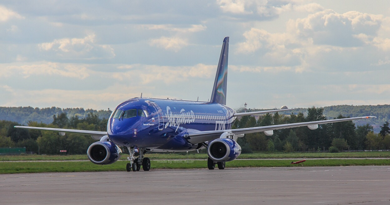 Новый самолет SSJ-100 пополнил парк авиакомпании «Якутия»